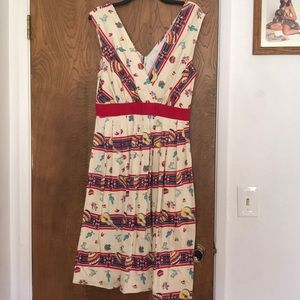 Bettie Page Clothing Fiesta Stripe dress
